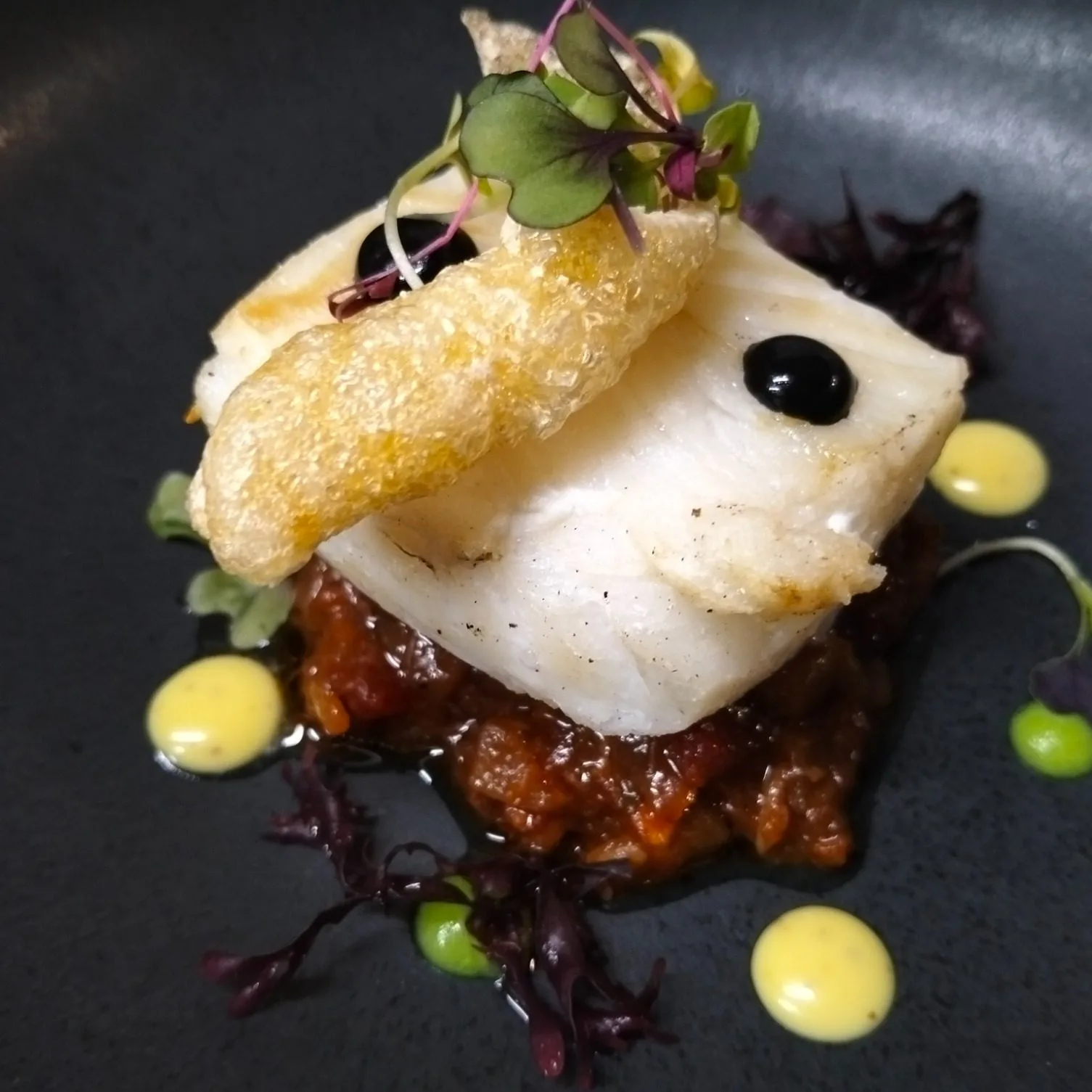 Bacalao con pisto