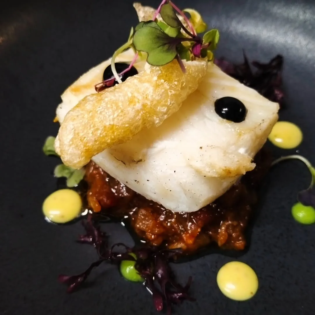 Bacalao con pisto